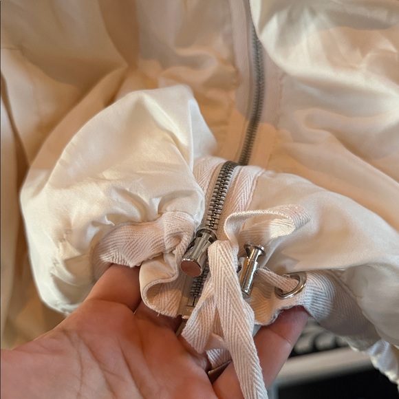 By Anthropologie Smocked Bomber Jacket - Picture 6 of 6